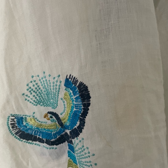 Farm Rio Macaw Tie Front Cutout Dress - Picture 9 of 10